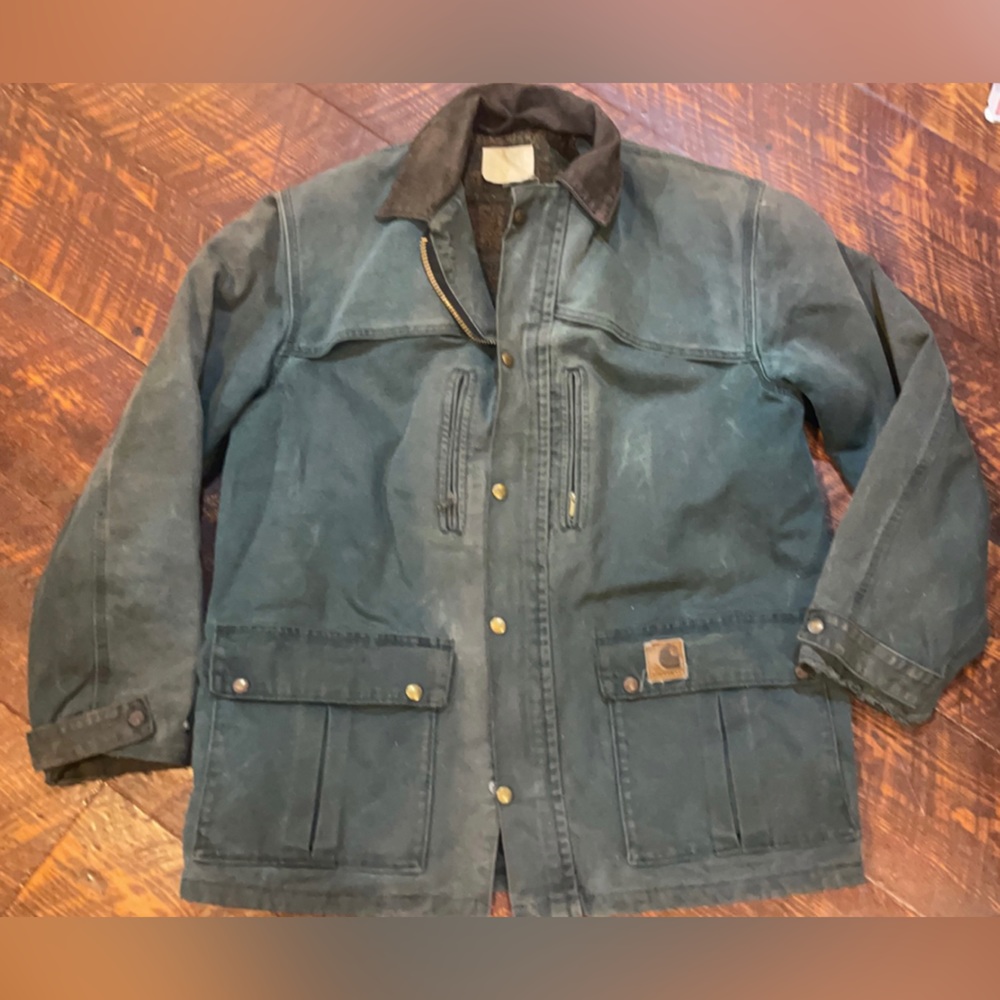 Vintage Detroit carhart Chore coat